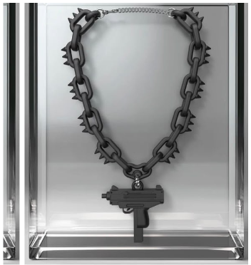 Uzi Pendant Chain