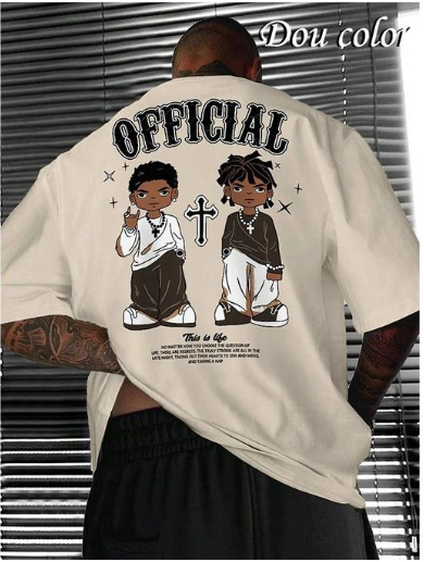 "Official" Graphic Oversized Tee